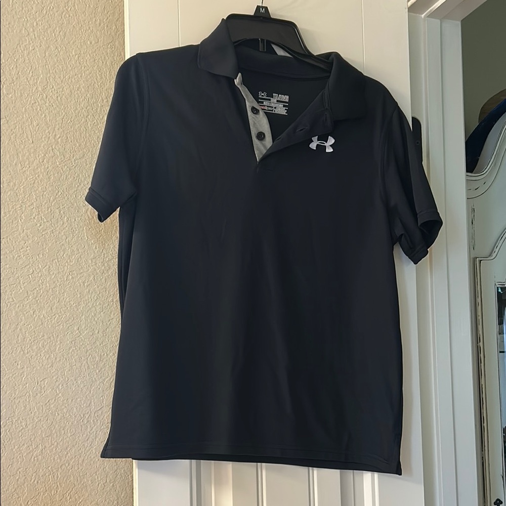 Under Armour Dark Polo Shirt with Logo